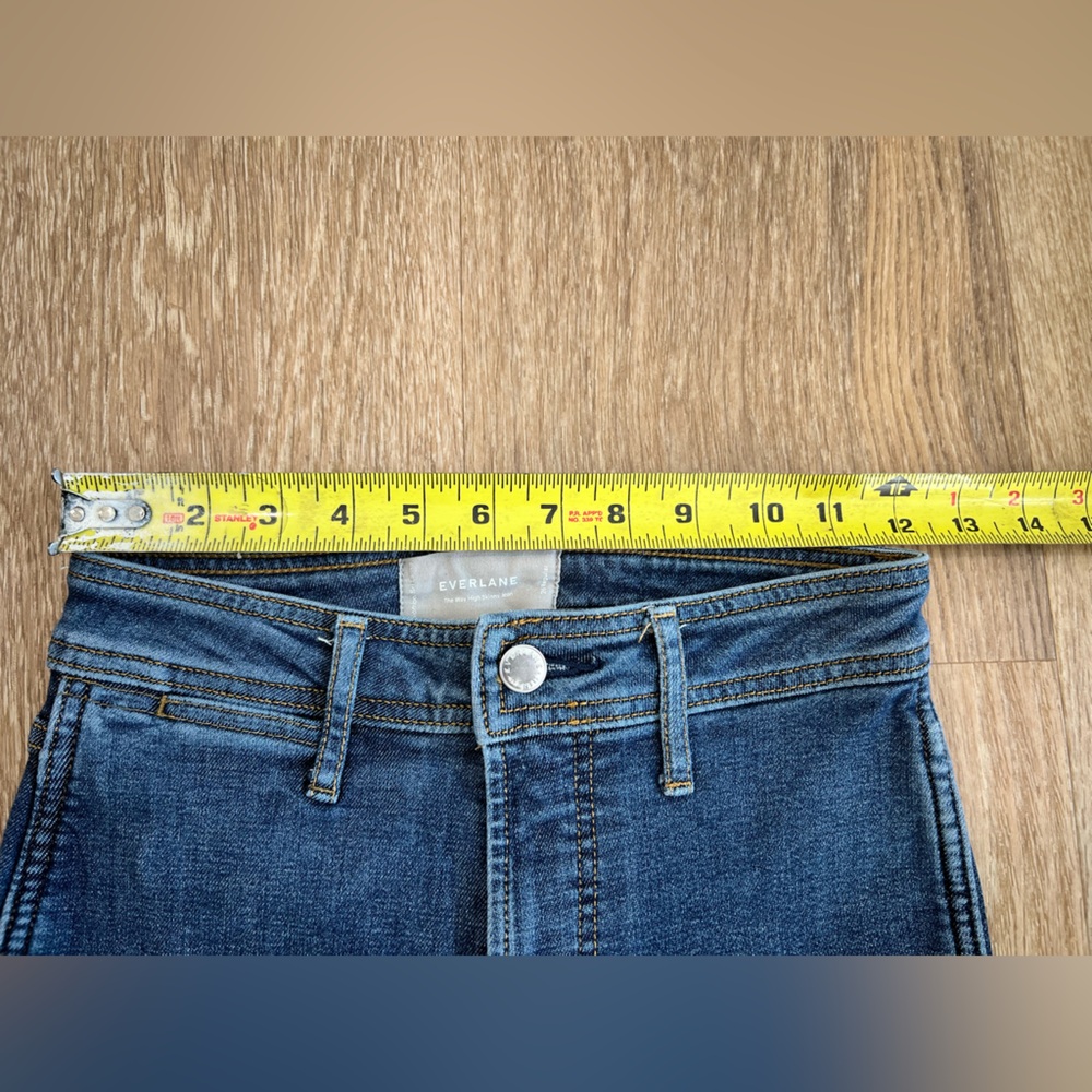Everlane Women’s The Way High Skinny Jeans Size 26 - Picture 8 of 10